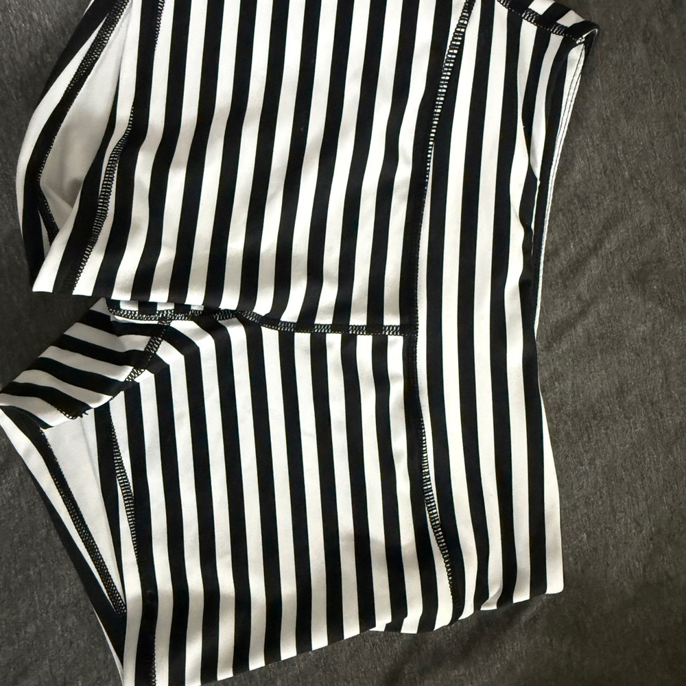 Born Primitive Monochrome Striped Activewear